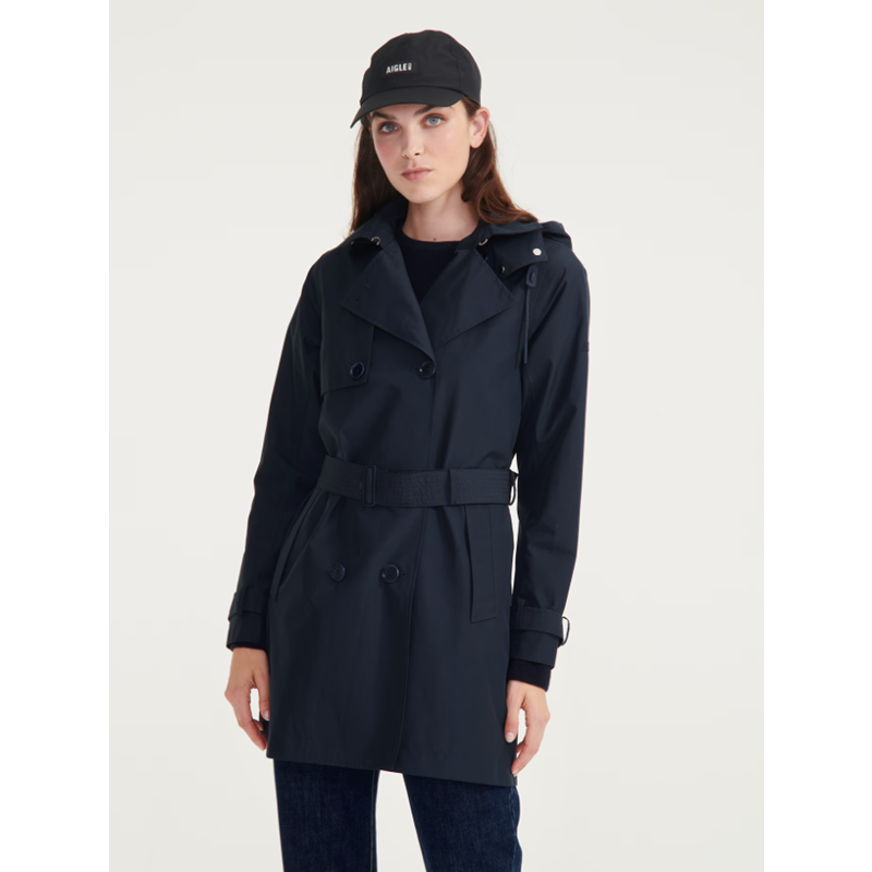 Trench Court GTX® à Capuche Femme Aigle