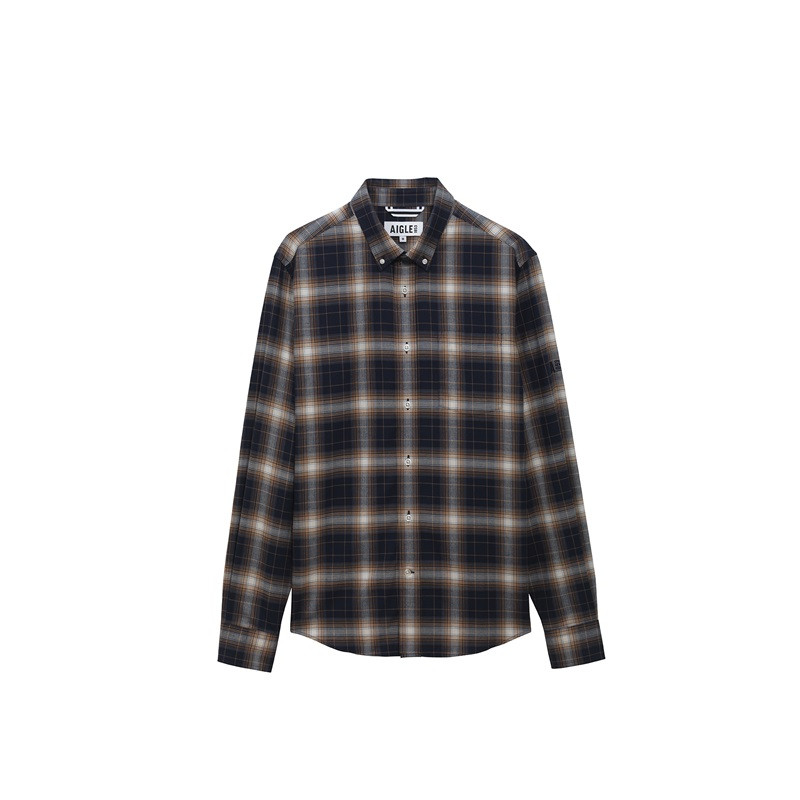 Chemise à Carreaux en Flanelle Aigle