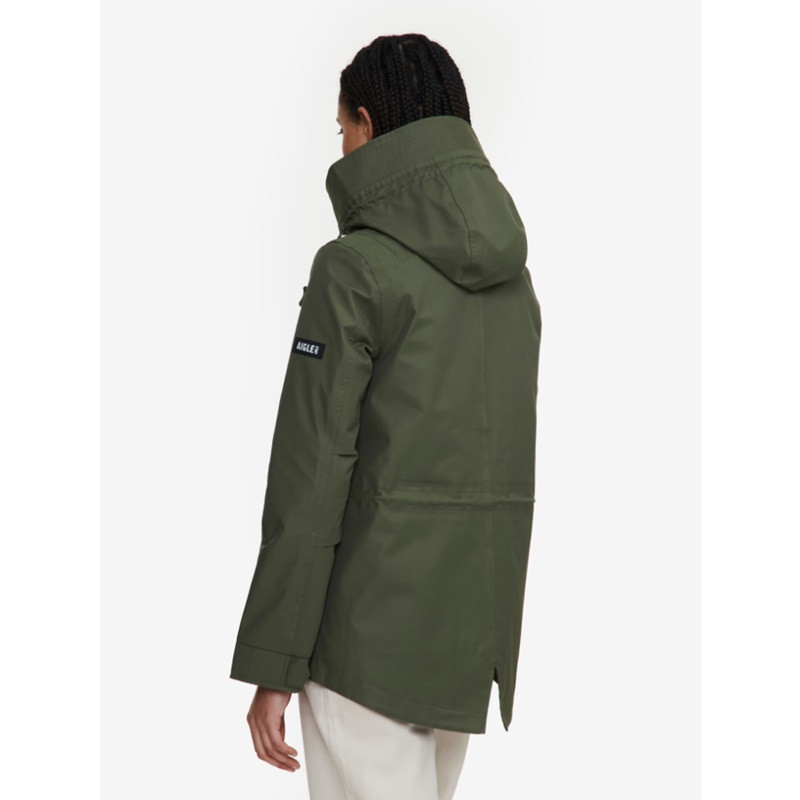 Parka Mi-Longue Fishtail MTD® Femme Aigle