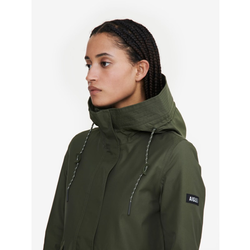 Parka MTD® mi longue à capuche Aigle
