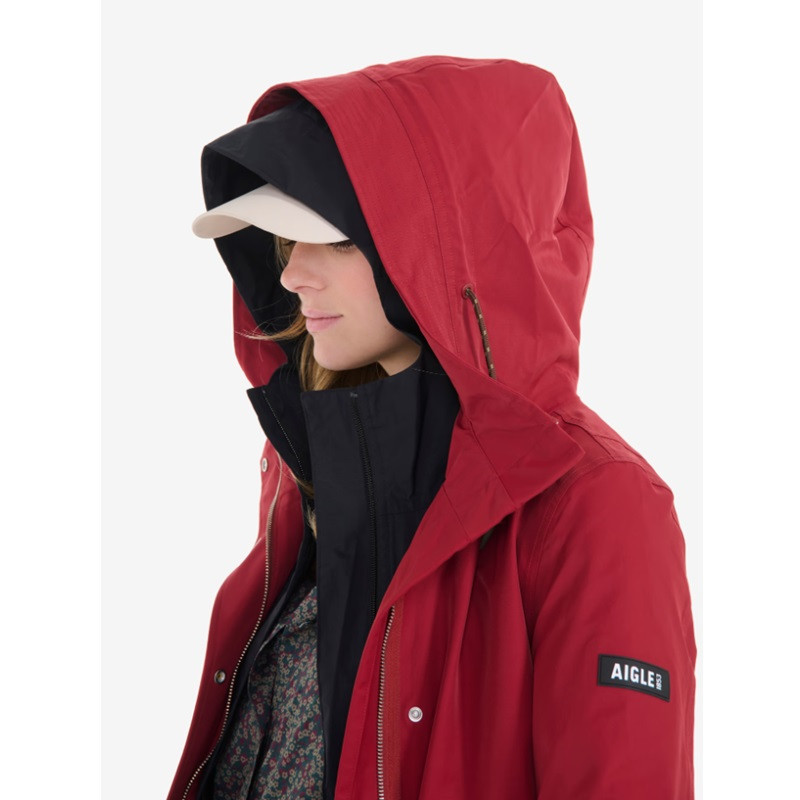 Parka MTD® mi longue à capuche Aigle