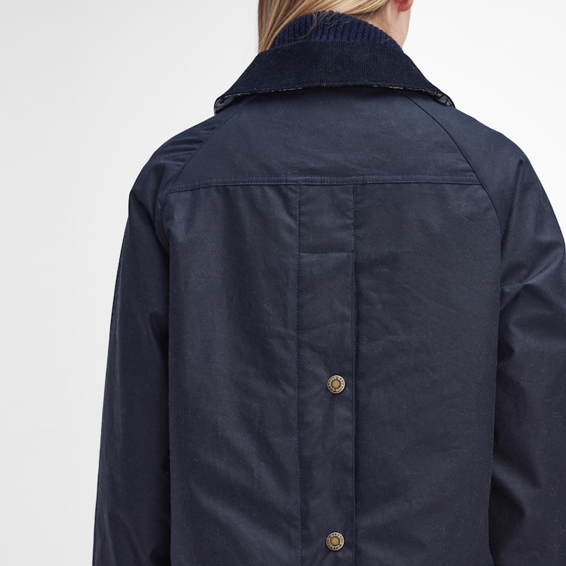 Veste huilée Rendall femme Barbour x William Morris