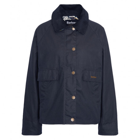 Veste huilée Rendall femme Barbour x William Morris