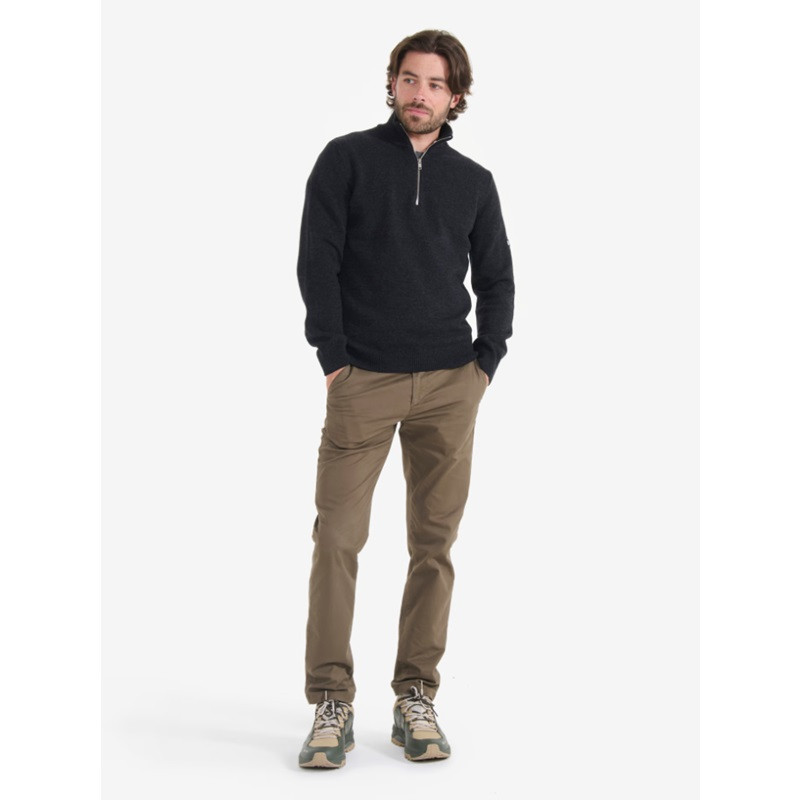 Pull Col Zippé Aigle