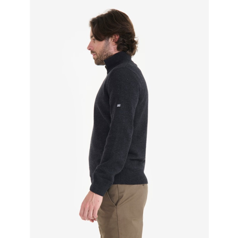 Pull Col Zippé Aigle