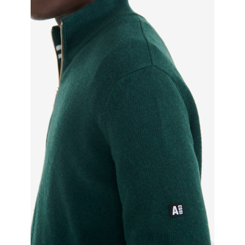 Pull Col Zippé Aigle