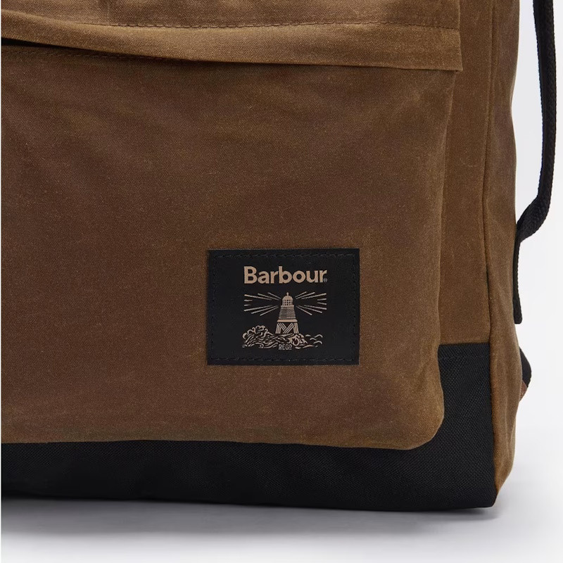 Sac à dos huilé Field Barbour
