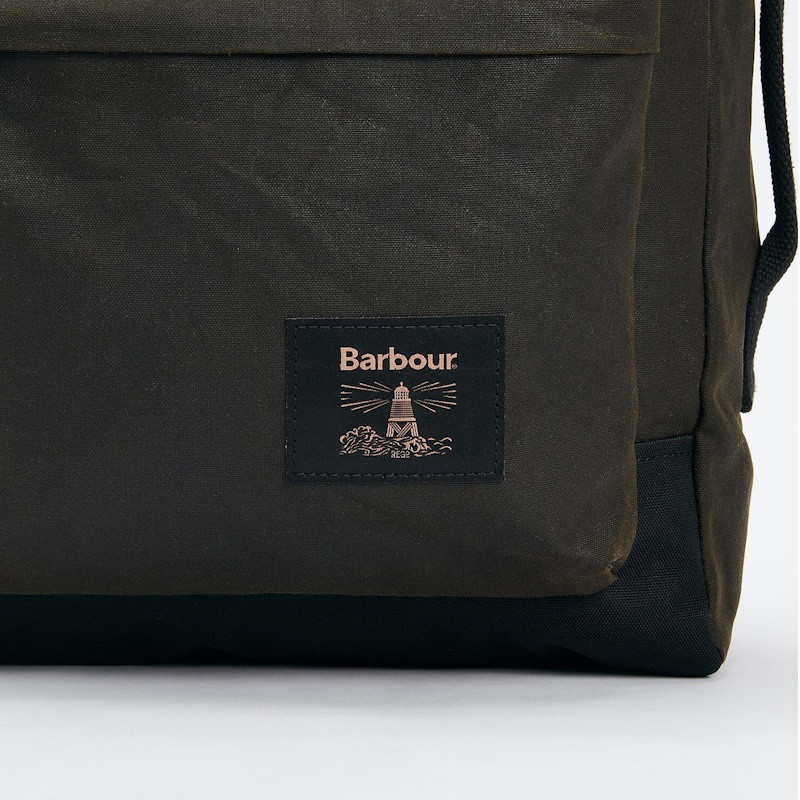 Sac à dos huilé Field Barbour