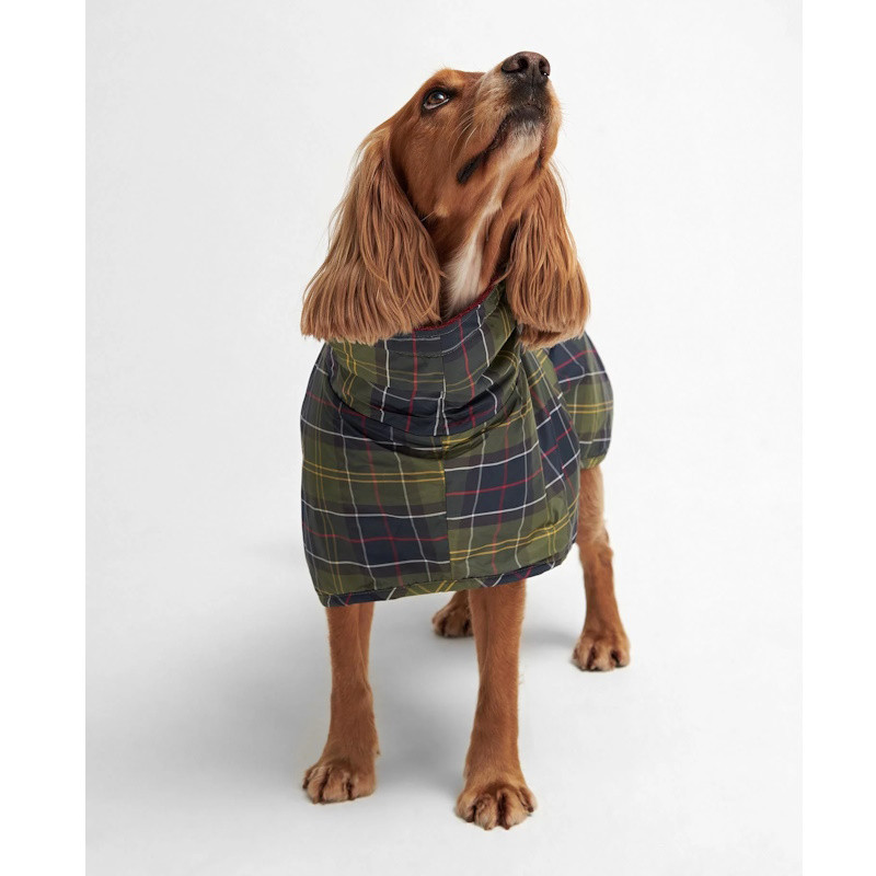 Peignoir Tartan pour chien Barbour
