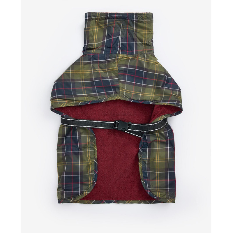 Peignoir Tartan pour chien Barbour