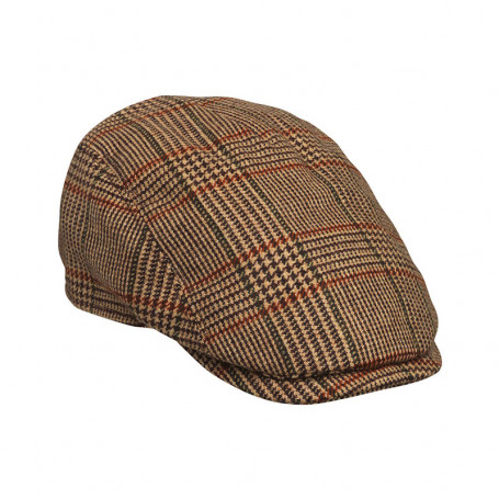 Casquette Plate en Tweed Cavendish Laksen