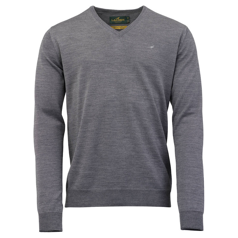 Pull Col V Sussex Merino Laksen 2020