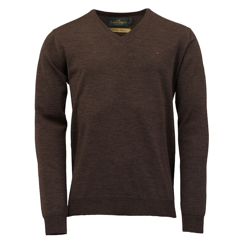 Pull Col V Sussex Merino Laksen 2020