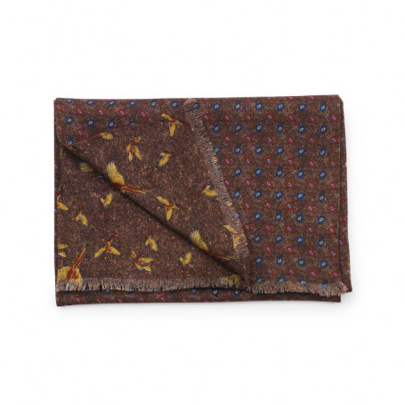 Écharpe Paisley Faisan Laksen