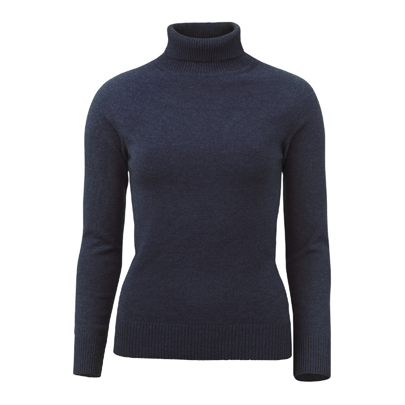 Pull col roulé Westminster femme Laksen