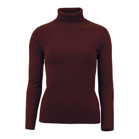 Pull col roulé Westminster femme Laksen