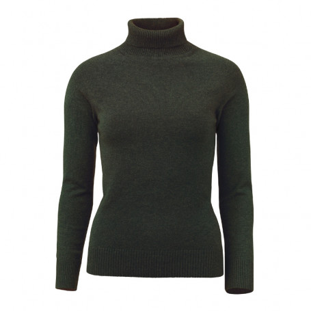 Pull col roulé Westminster femme Laksen