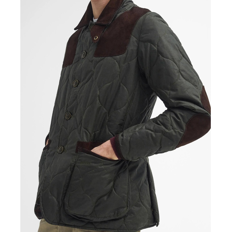 Veste matelassée huilée Sporting TO KI TO x Barbour