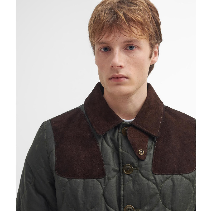Veste matelassée huilée Sporting TO KI TO x Barbour