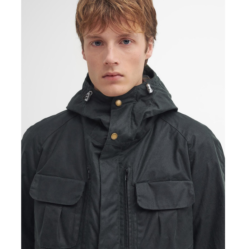 Veste huilée Bicycle TO KI TO x Barbour