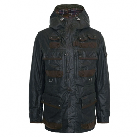 Veste huilée Military TO KI TO x Barbour