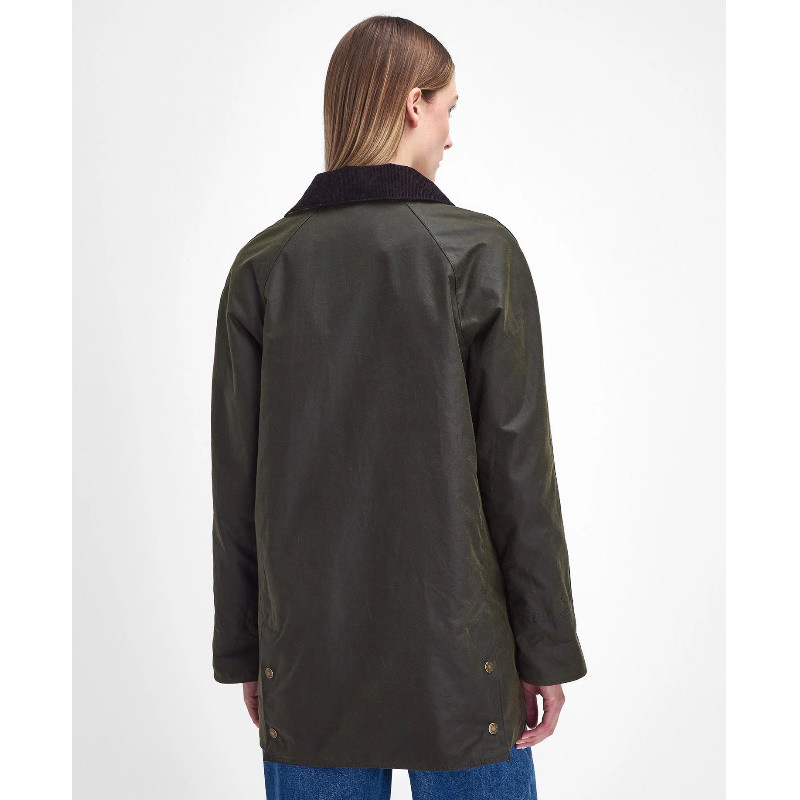 Veste huilée Shelton femme Barbour x William Morris