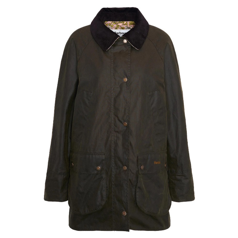 Veste huilée Shelton femme Barbour x William Morris