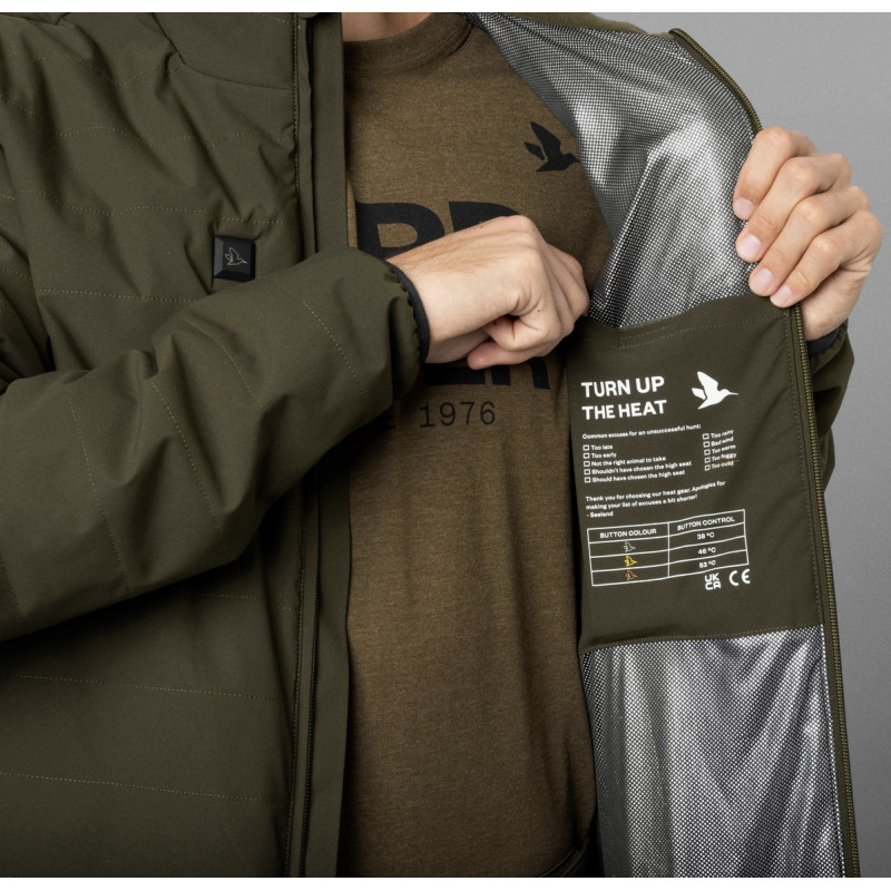Veste chauffante Celsius avec batterie offerte Seeland