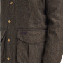 Manteau en tweed Hereford Barbour