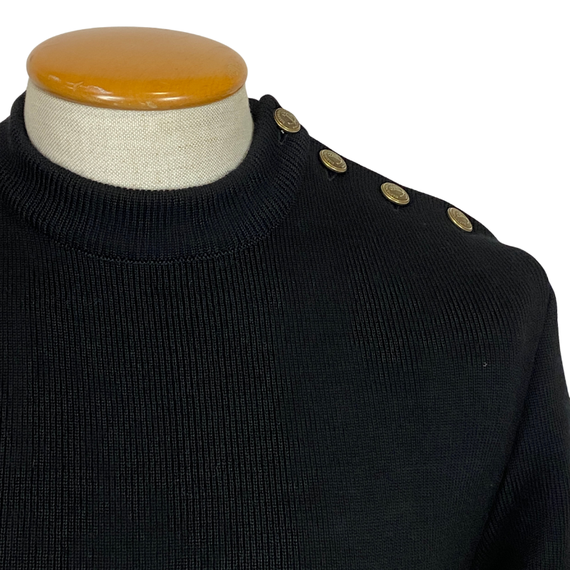 Pull marin Compas Marine Nationale x Saint James