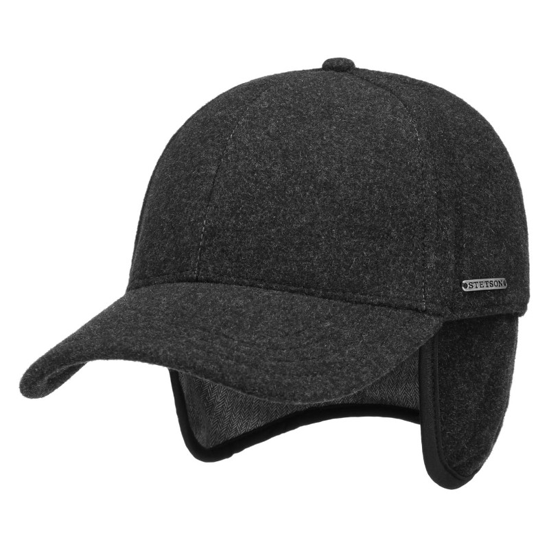 Wollen pet met kleppen Stetson