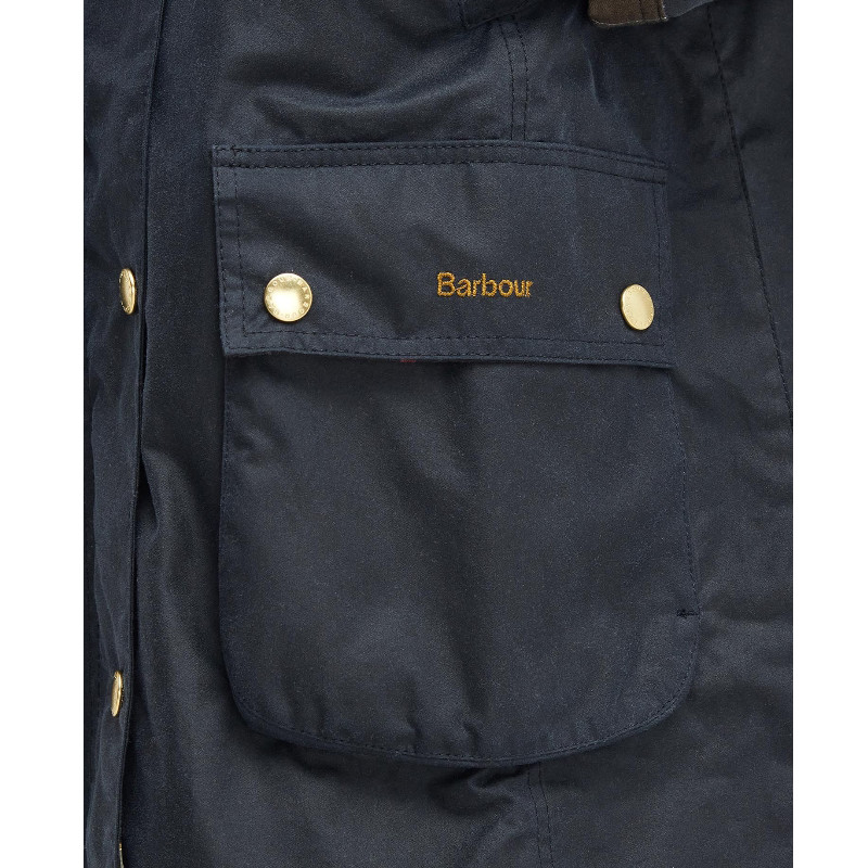 Veste Longue Huilée Beadnell Femme Barbour