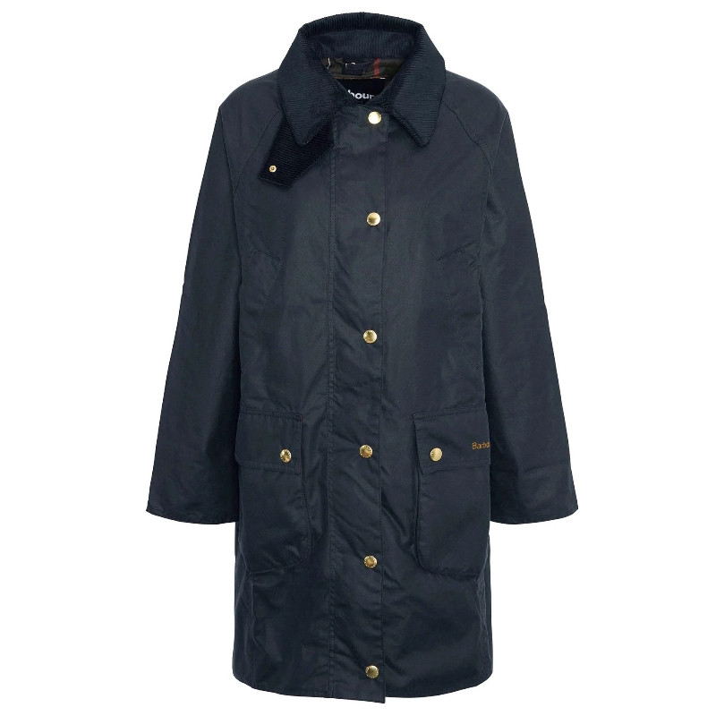 Veste Longue Huilée Beadnell Femme Barbour