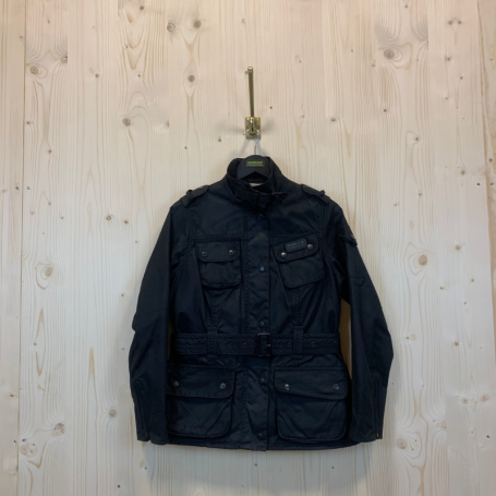 Veste Barbour International June Femme - M/L - Noir - Seconde Main