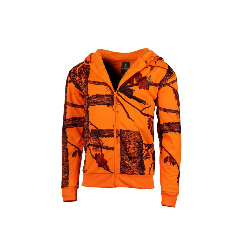 Sweat Capuche Zippé Treeland