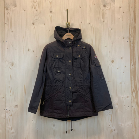 Barbour winter force parka olive online