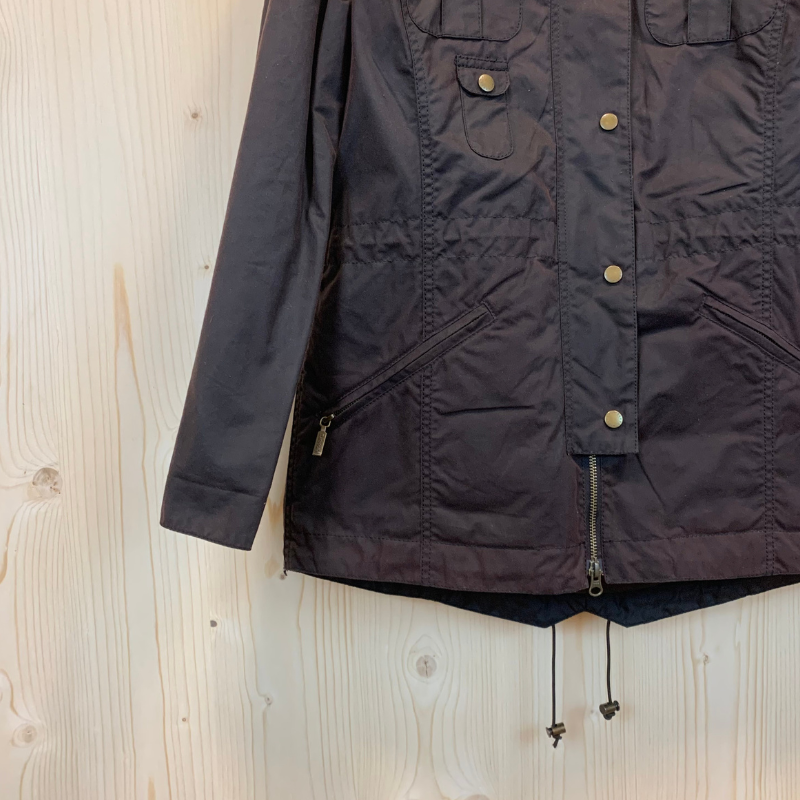 Parka Huilée Winter Force Barbour Femme - L/XL - Rustic - Seconde Main