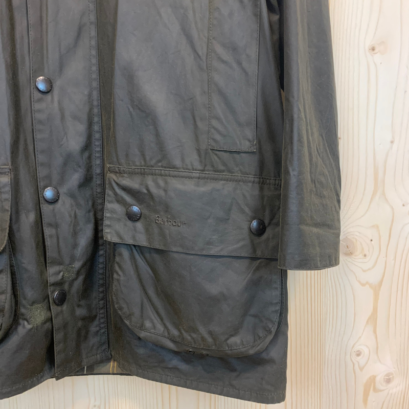 Veste Huilée Beaufort Barbour - S - Vert Olive - Seconde Main