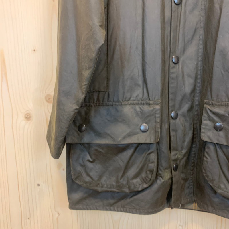 Veste Huilée Beaufort Barbour - S - Vert Olive - Seconde Main
