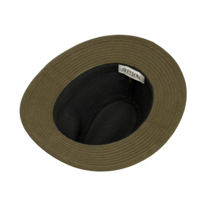 Chapeau en Tissu Waxed Traveller Stetson