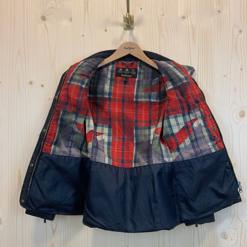 Veste Huilée Vintage Utility Barbour Femme - S/M - Seconde Main