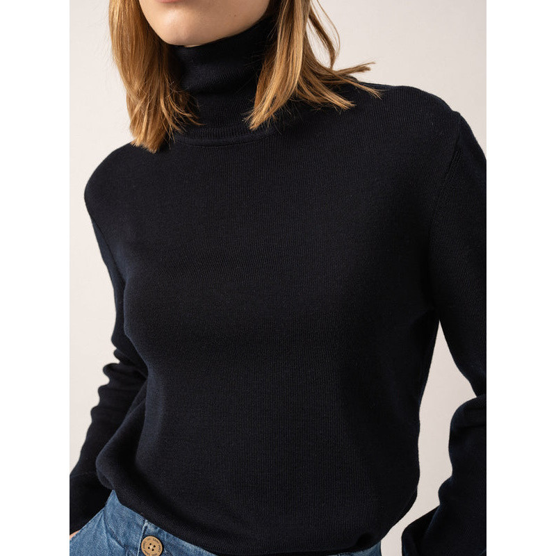 Pull col roulé Houat femme Saint James
