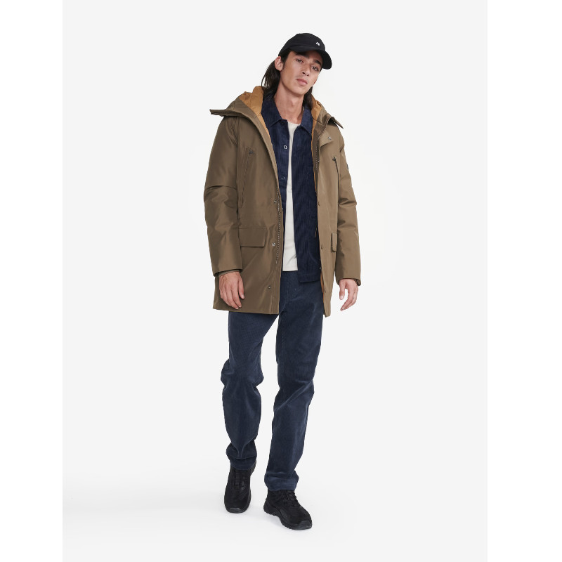 Parka Longue Matelassage en Duvets et Plumes Gore-Tex® Aigle