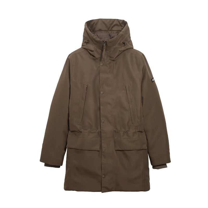 Parka Longue Matelassage en Duvets et Plumes Gore Tex Aigle