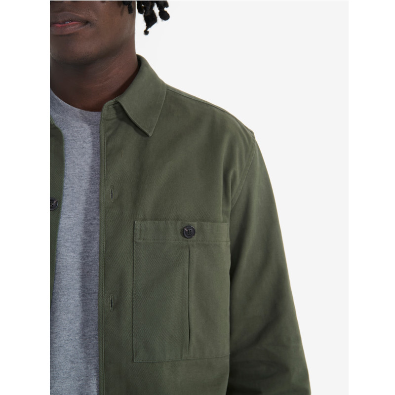 Surchemise en twill de coton Aigle