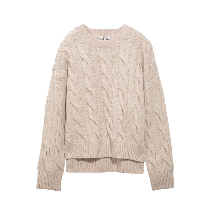 Pull Torsadé Femme Aigle