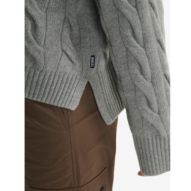 Pull Torsadé Femme Aigle