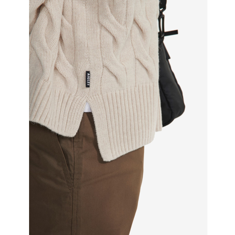 Pull Torsadé Femme Aigle