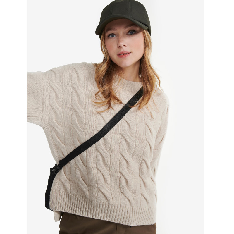 Pull Torsadé Femme Aigle