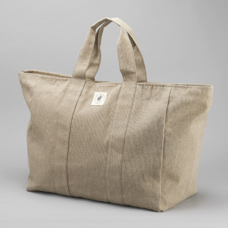 Linnen boodschappentas met rits La Garenne